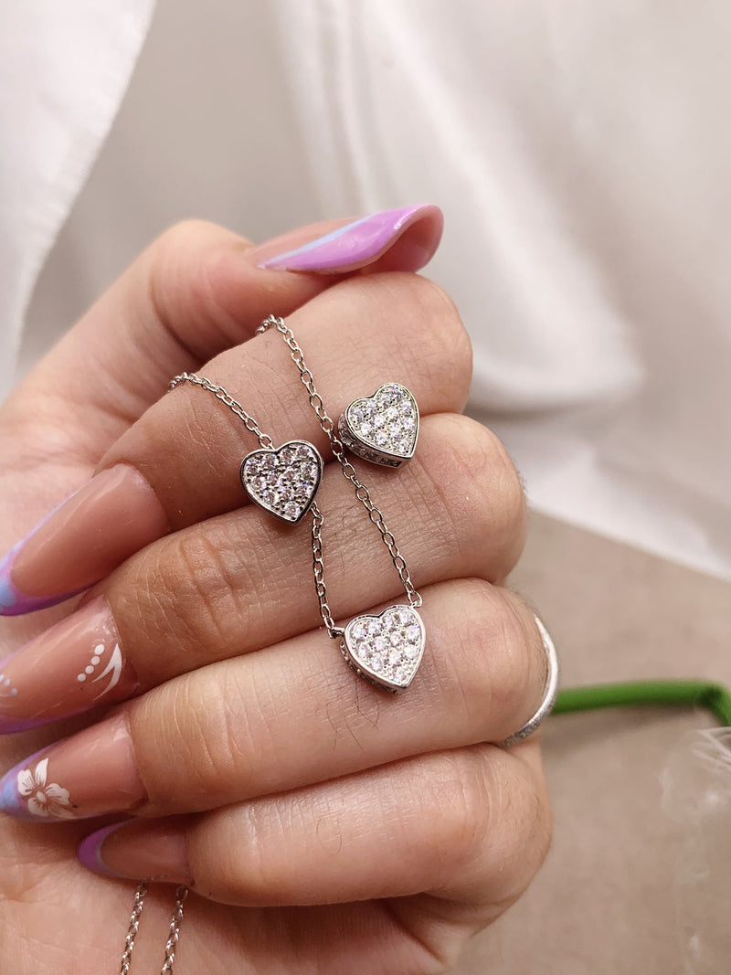 Completo cuoricino passante