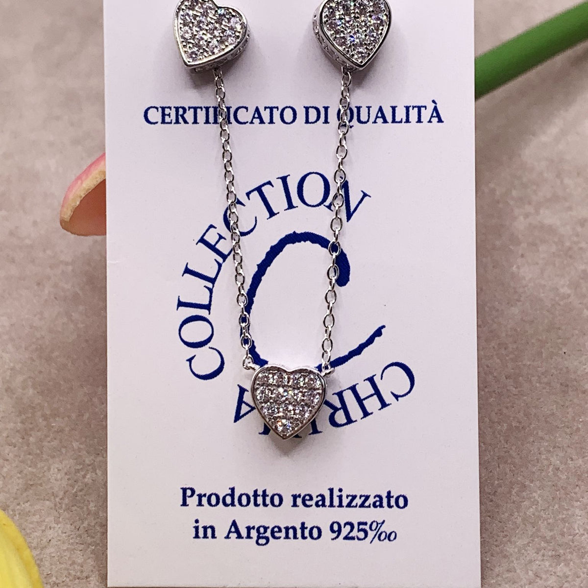 Completo cuoricino passante