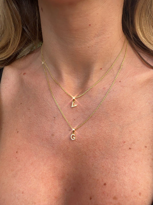 Collana doppio filo iniziale