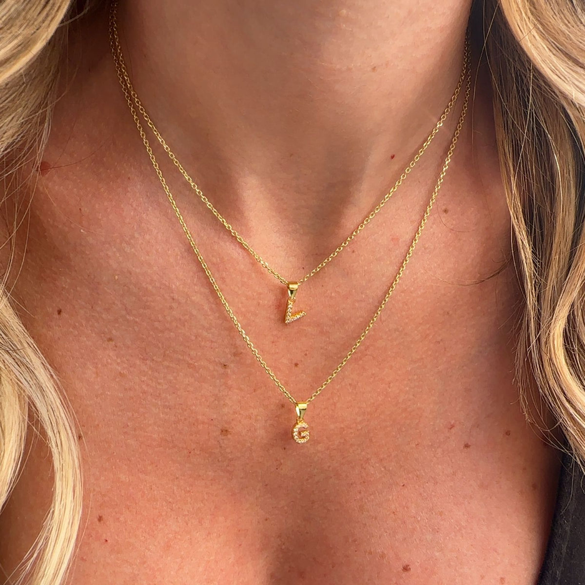 Collana doppio filo iniziale