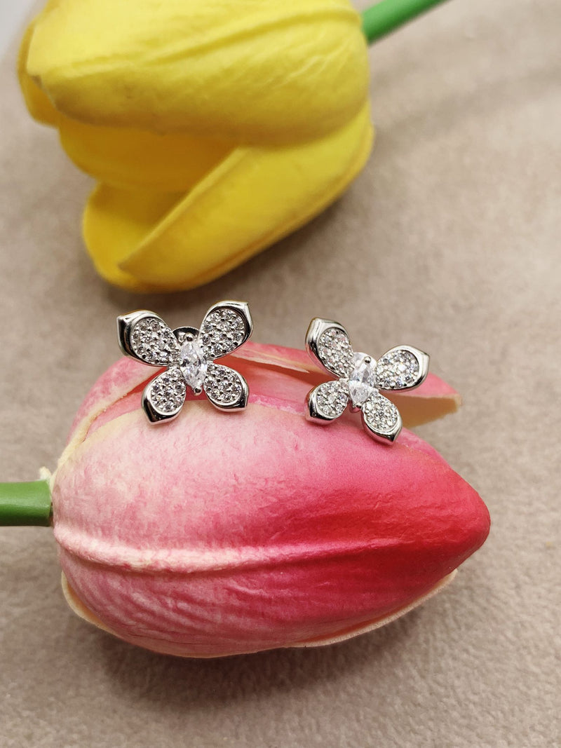 Orecchini farfalla shine