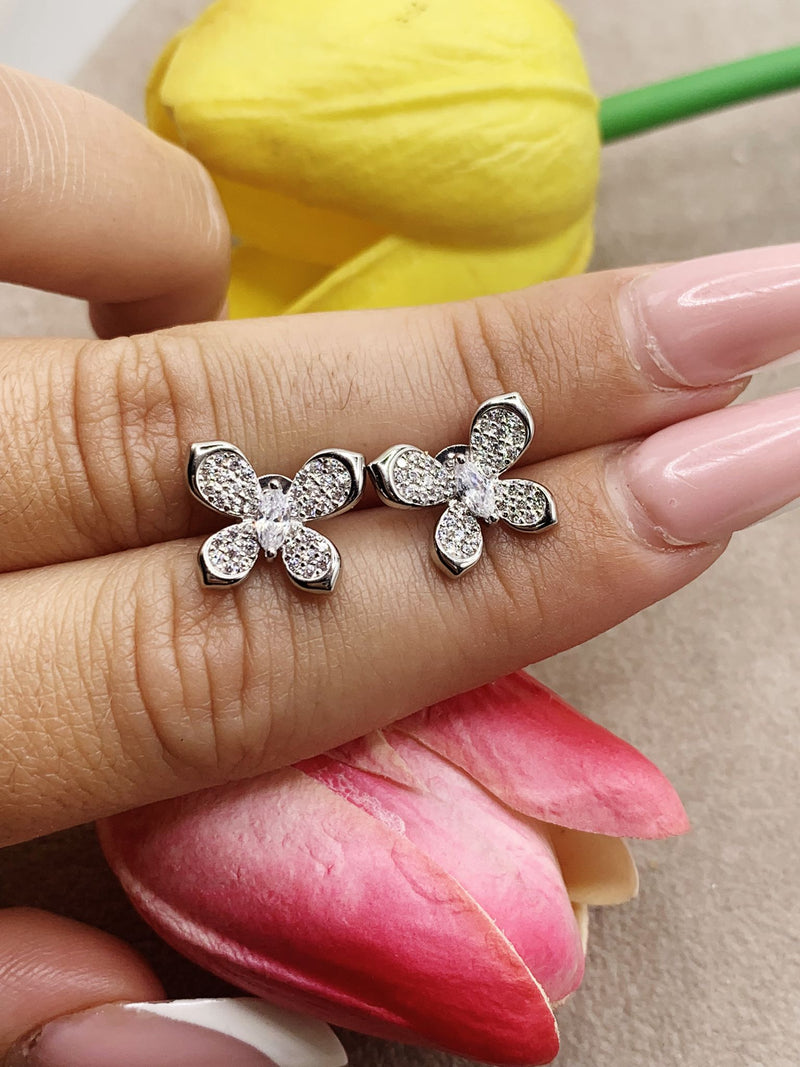 Orecchini farfalla shine