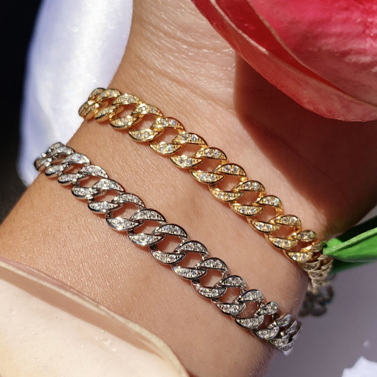 Bracciale grumetta shine