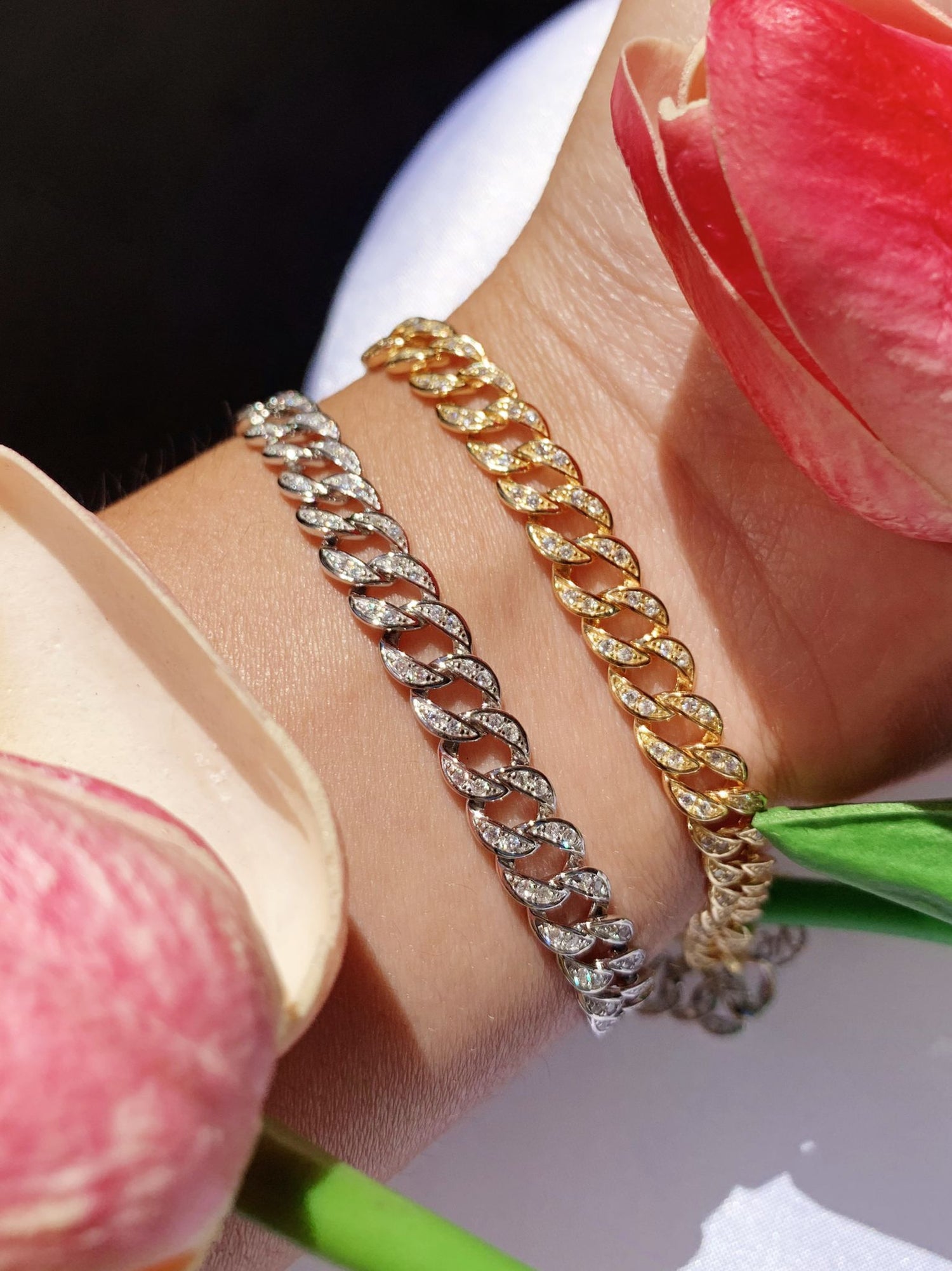 Bracciale grumetta shine