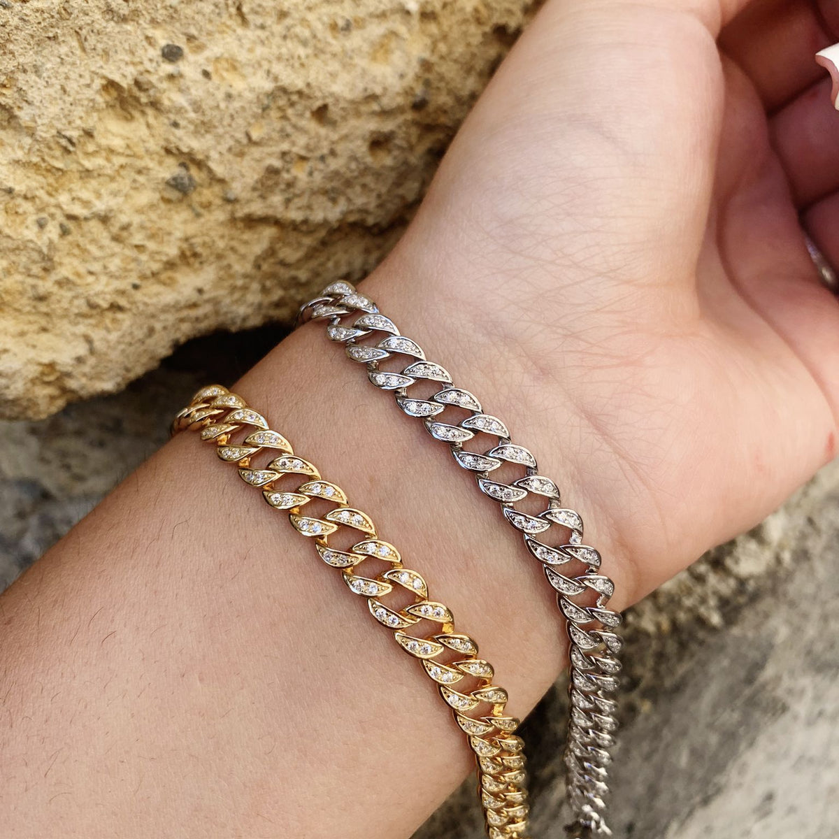 Bracciale grumetta shine