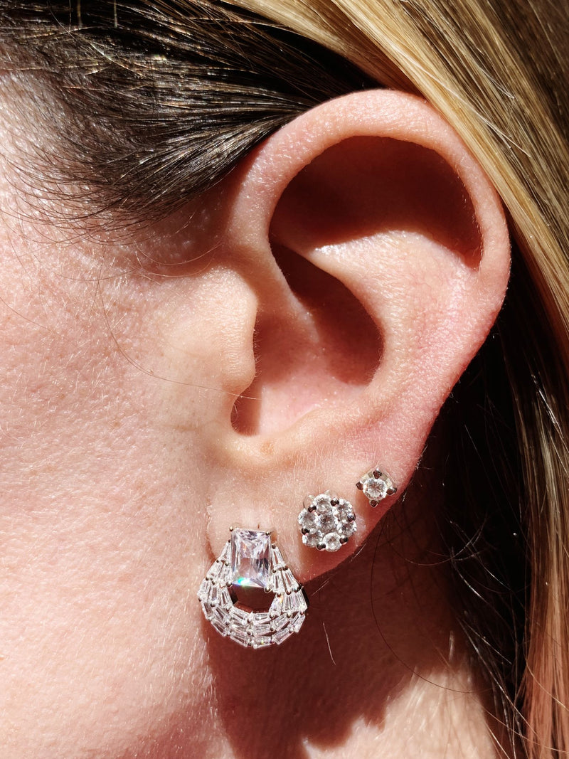 Orecchini bee baguette