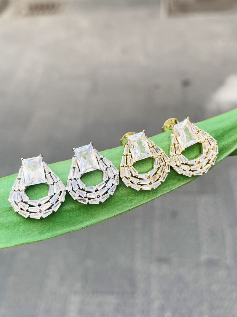 Orecchini bee baguette