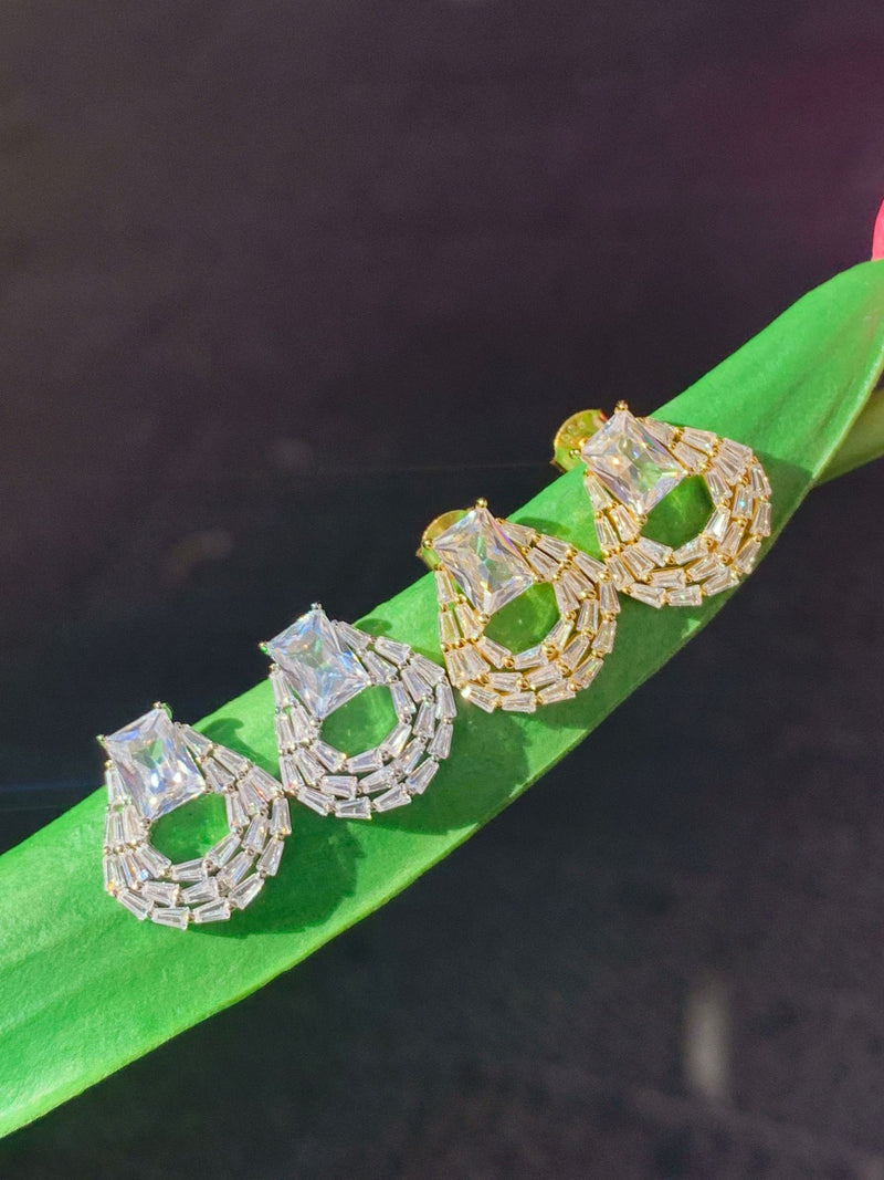 Orecchini bee baguette