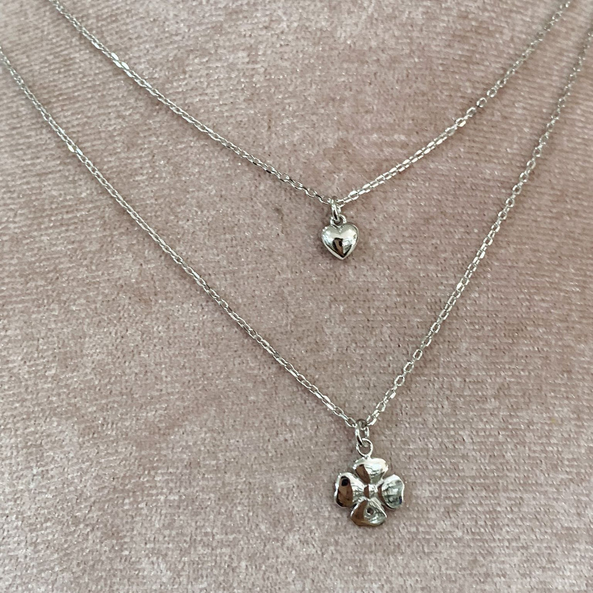 Collana due fili lovely
