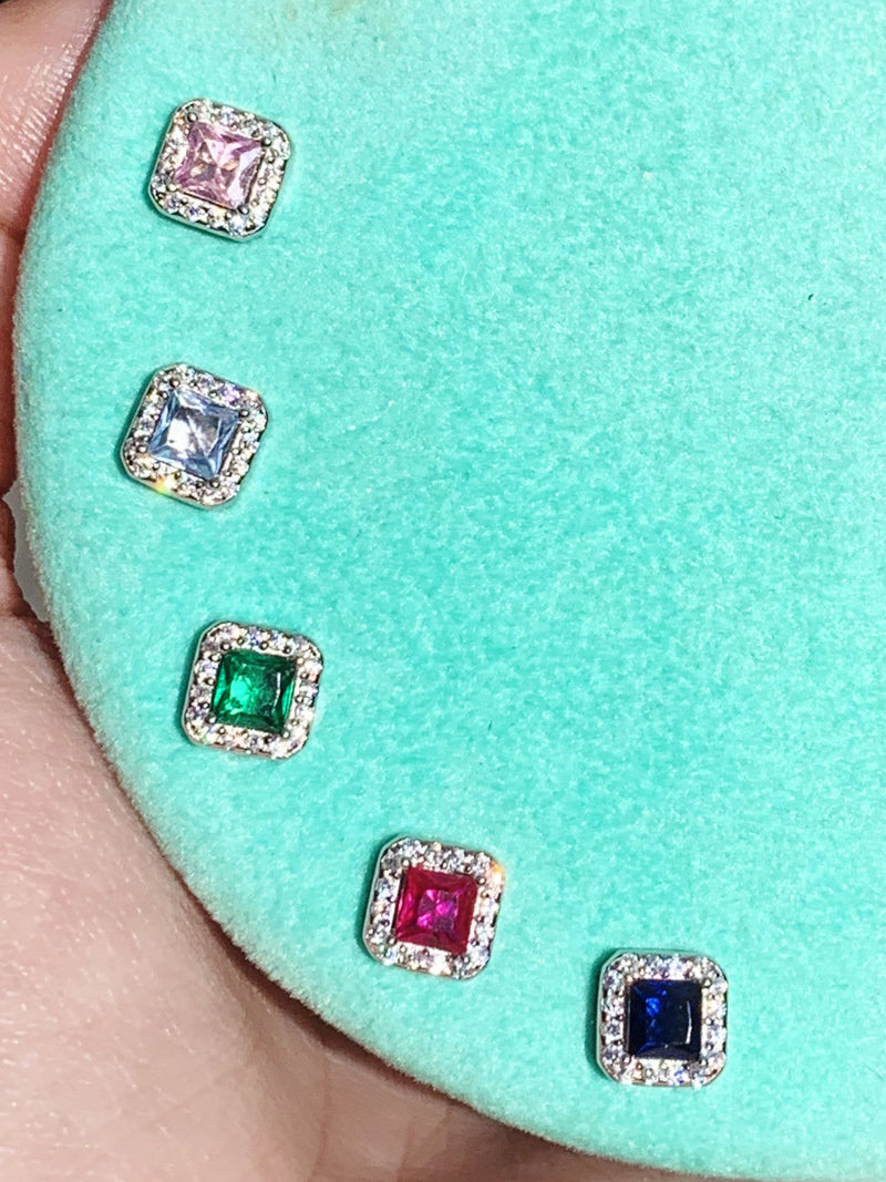 Orecchini quadratini