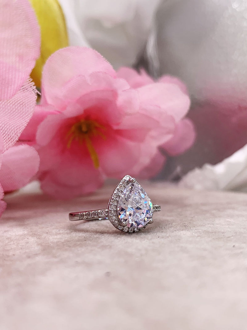 Anello goccia luxury