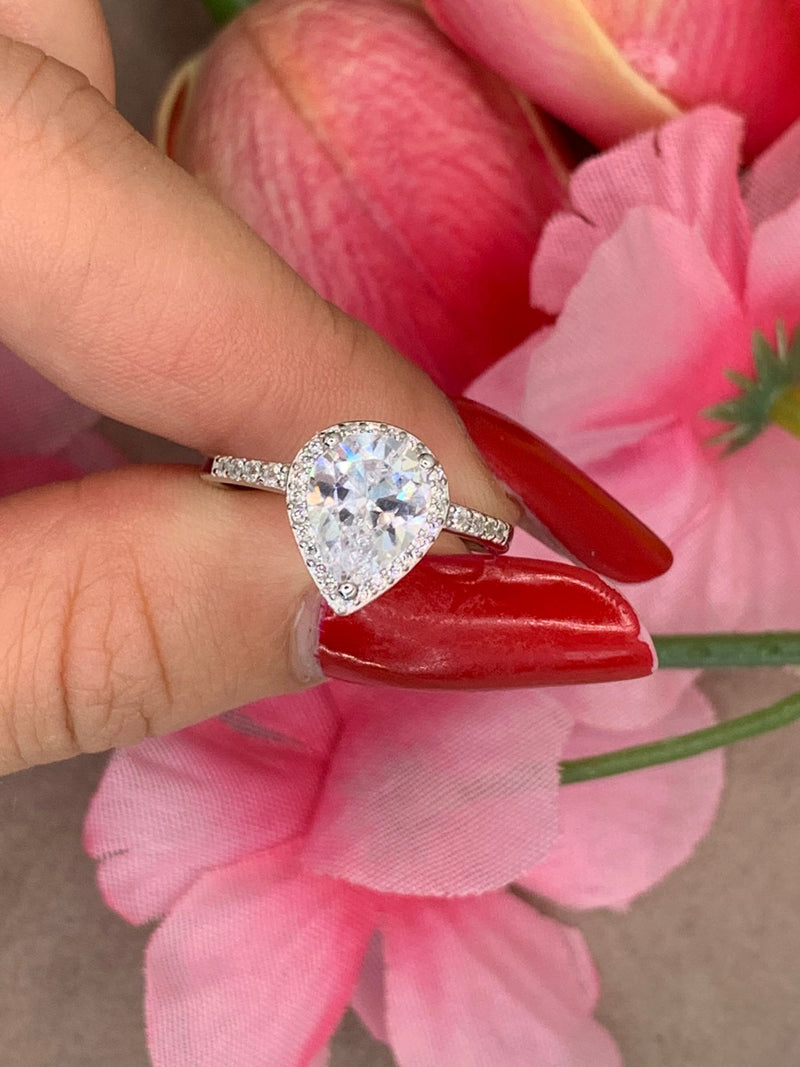 Anello goccia luxury