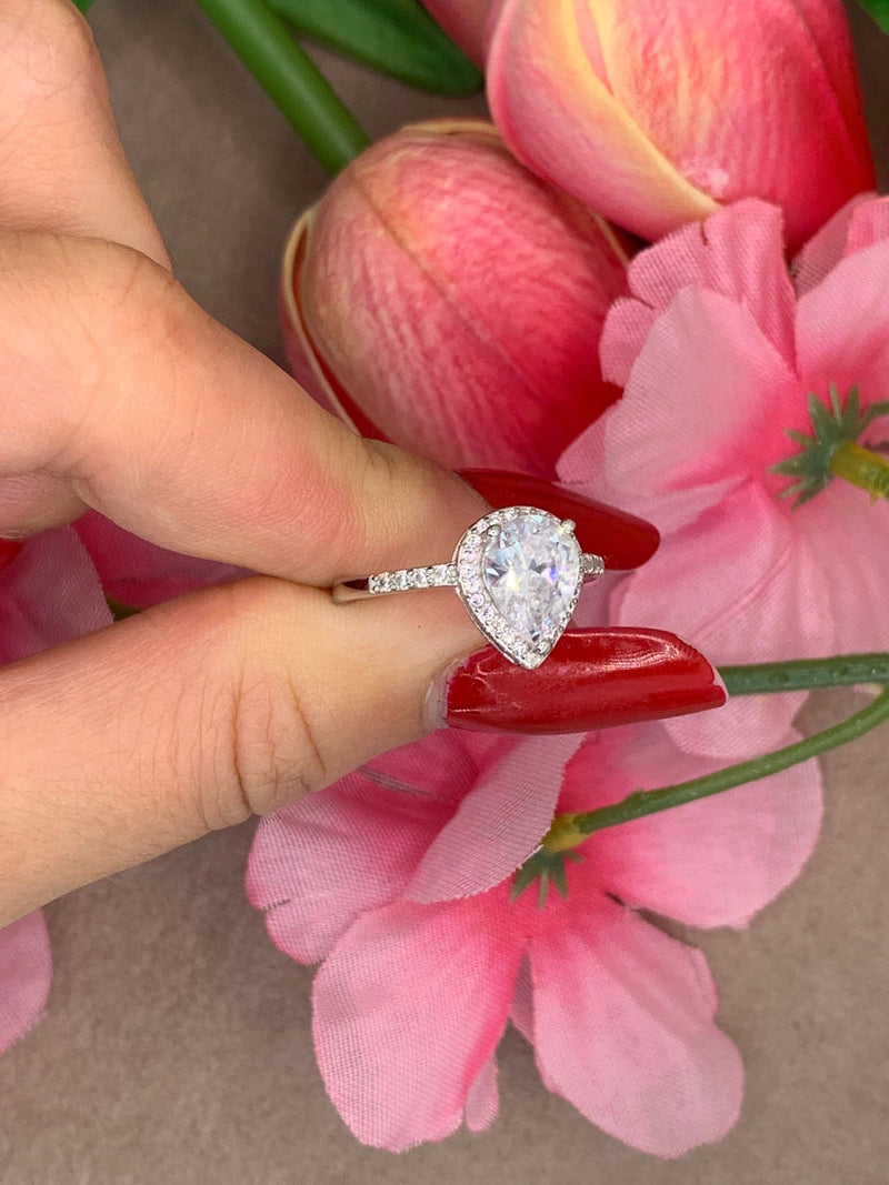 Anello goccia luxury