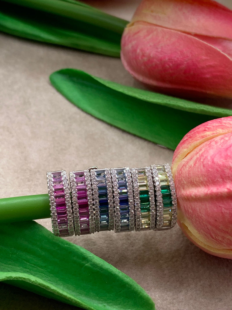 Cerchietti degradè ovale