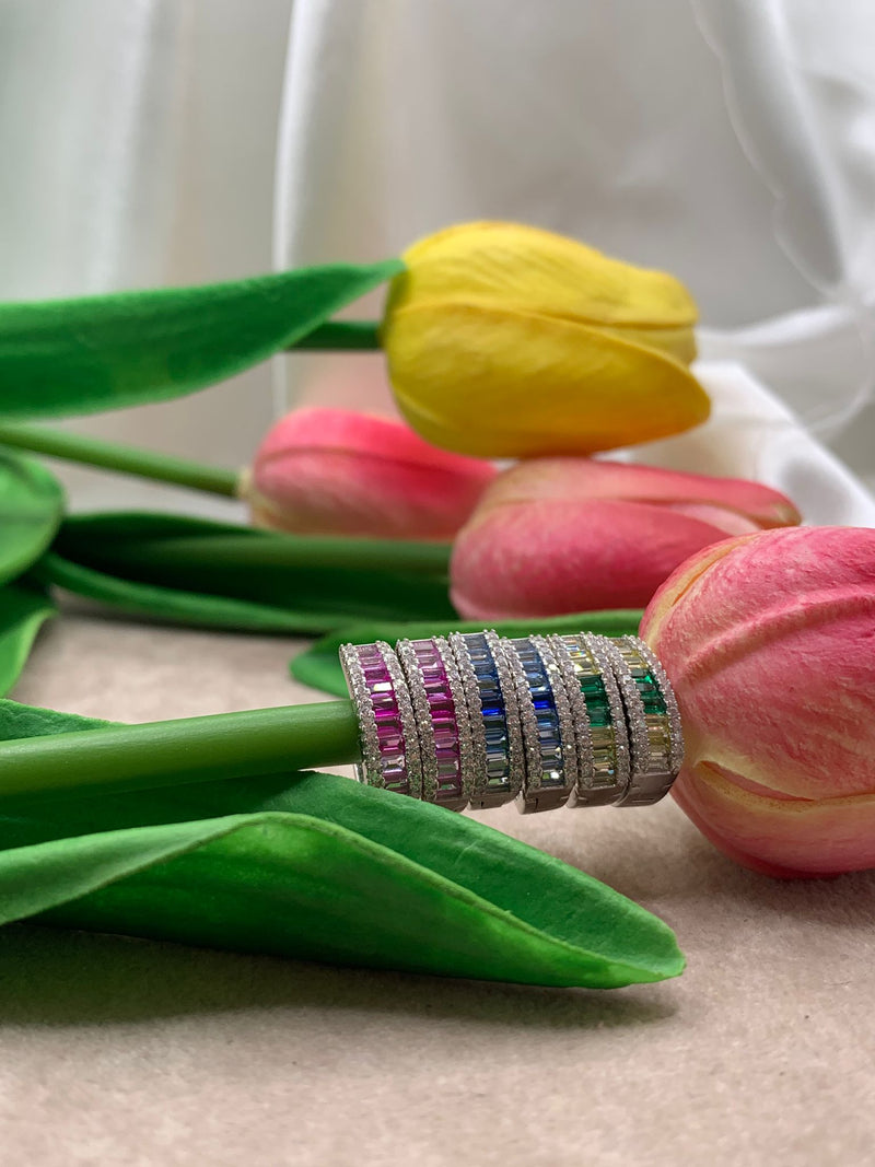 Cerchietti degradè ovale