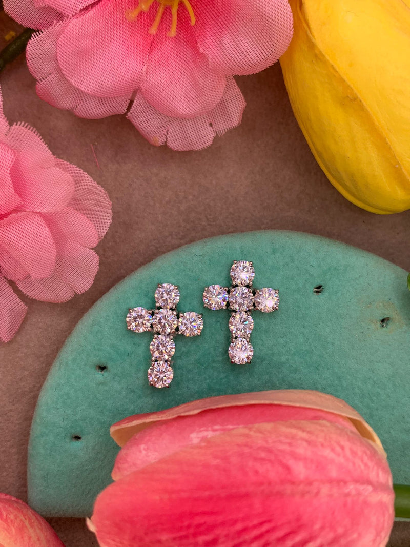 Orecchini croce big