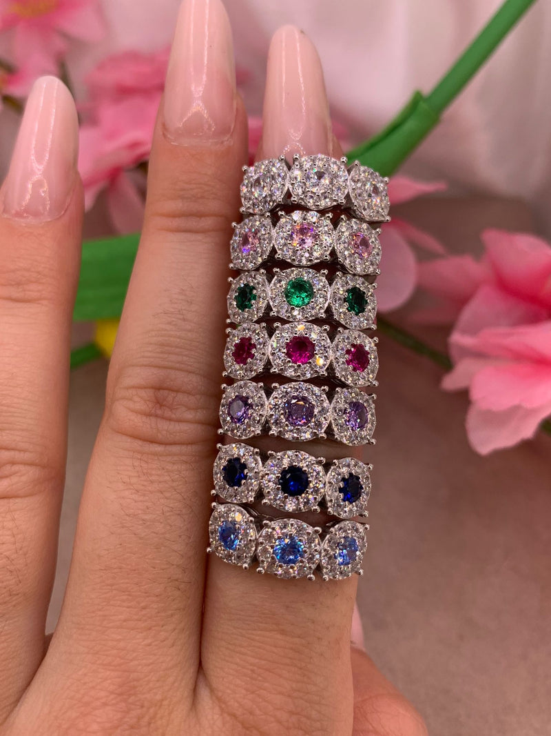 Anello tris magic color