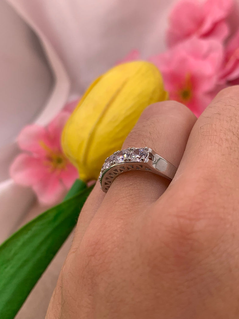 Anello semiveretta square