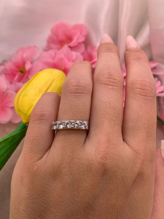 Anello semiveretta square