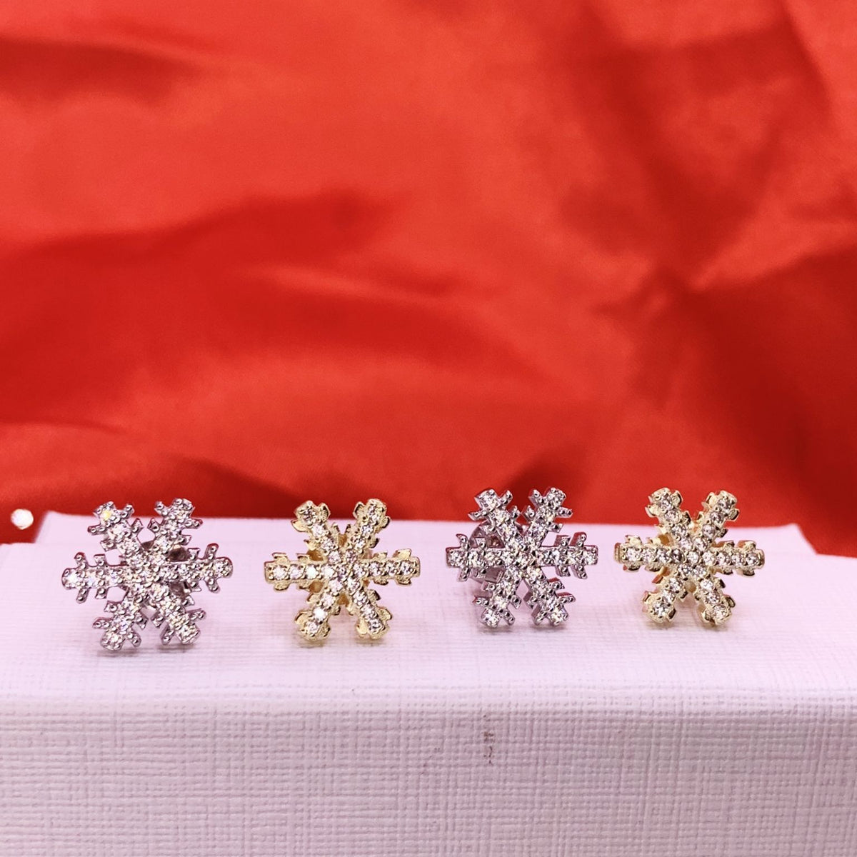 Orecchini fiocco di neve