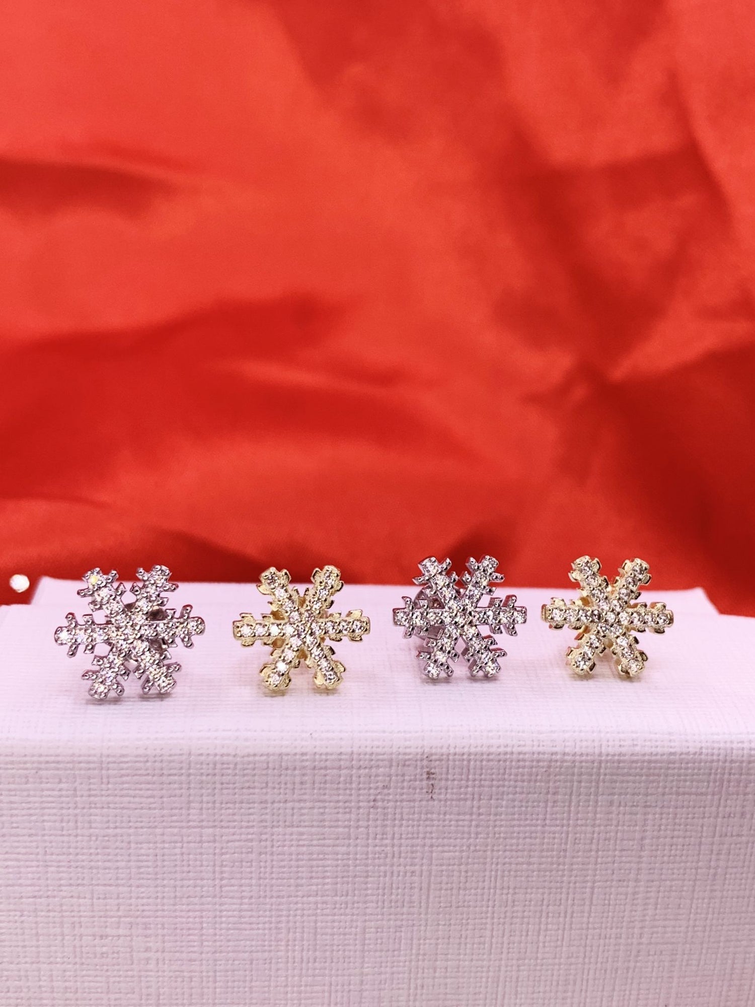 Orecchini fiocco di neve