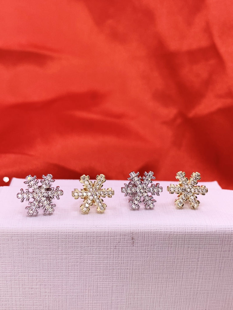 Orecchini fiocco di neve