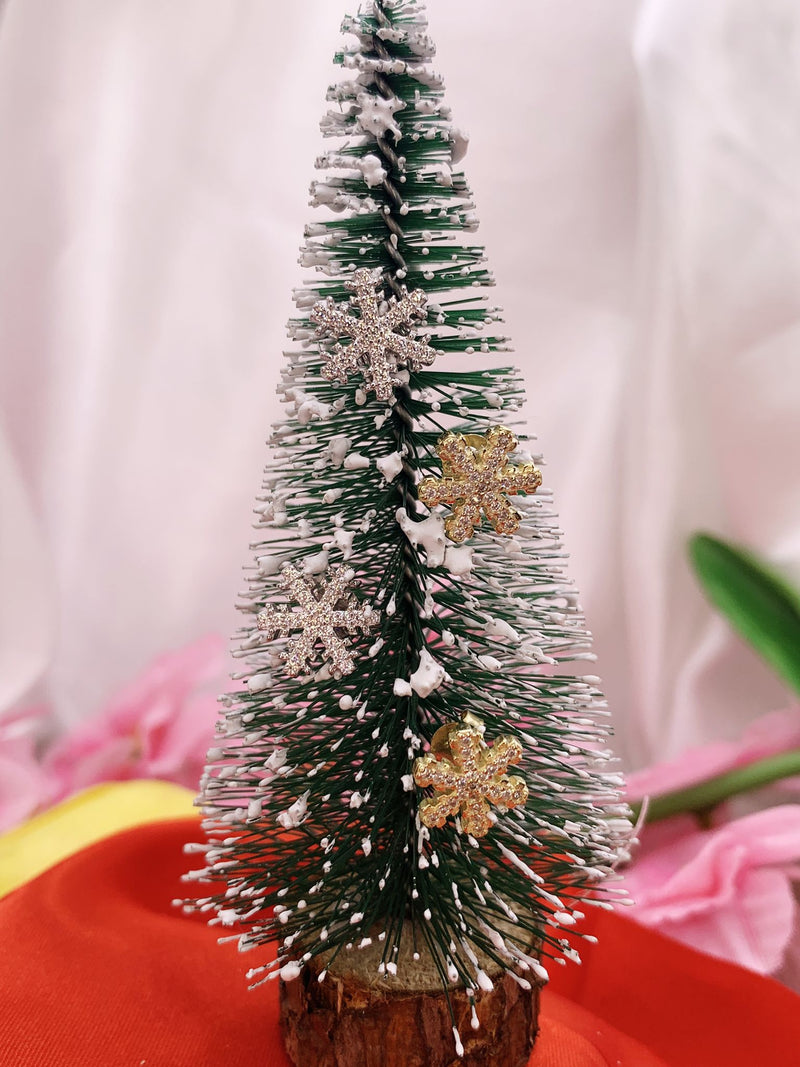 Orecchini fiocco di neve