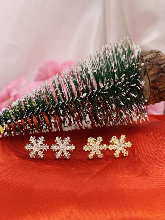 Orecchini fiocco di neve