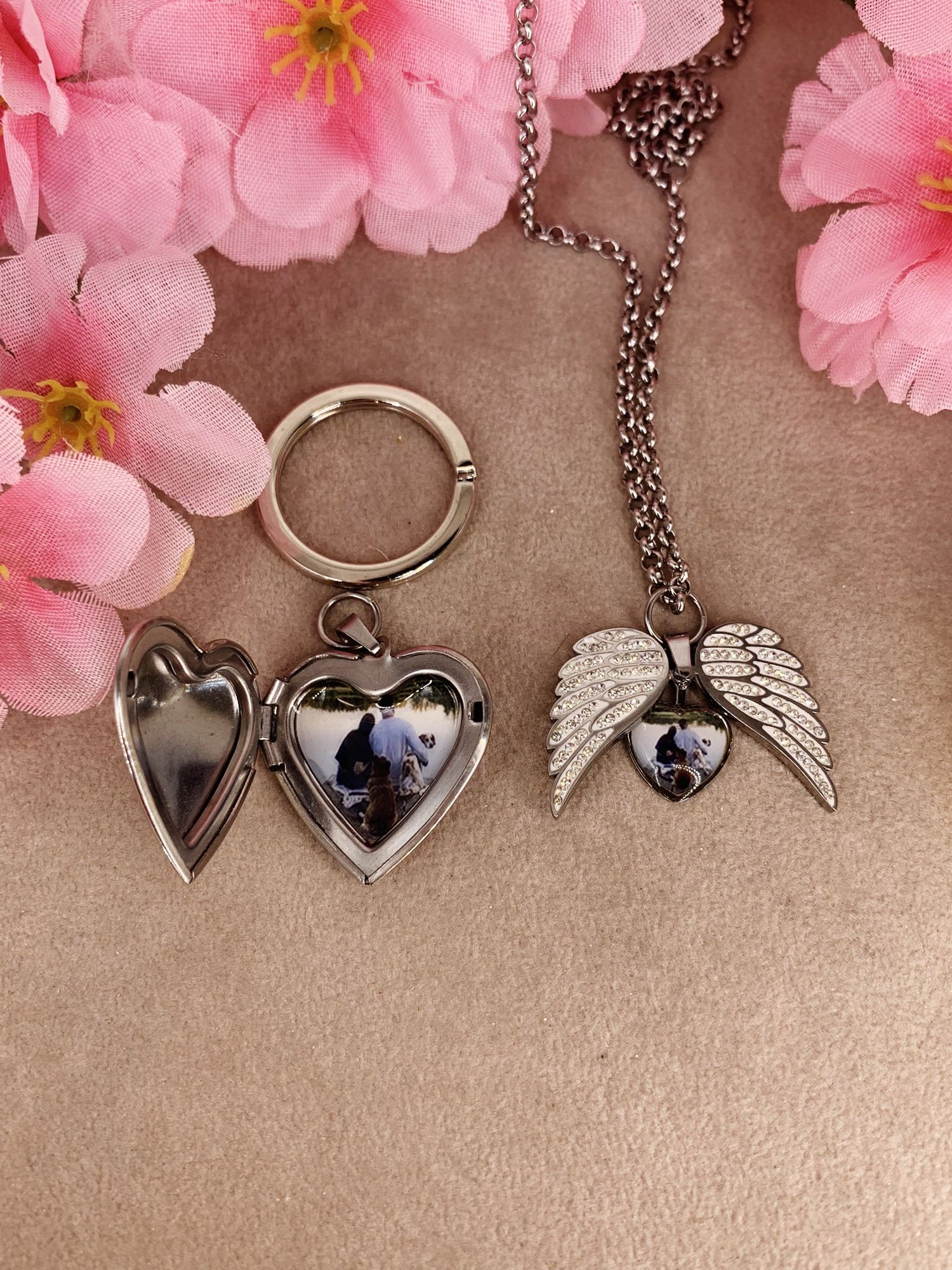 Ciondolo porta foto scrigno