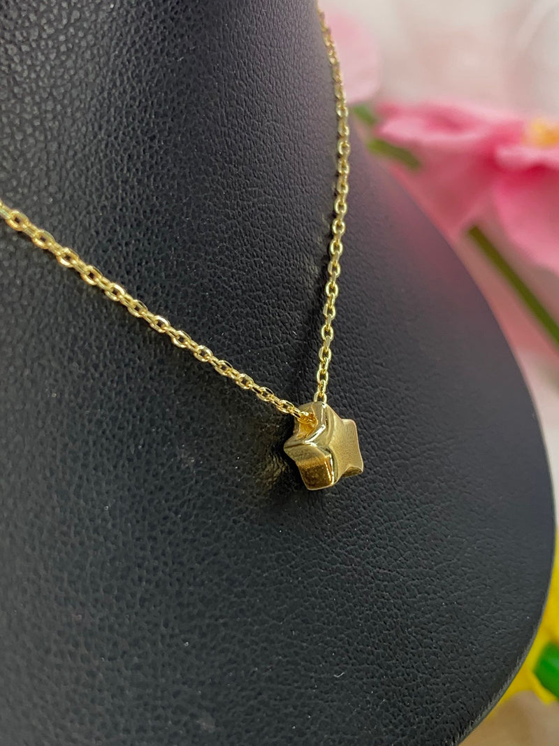 Collana stellina passante