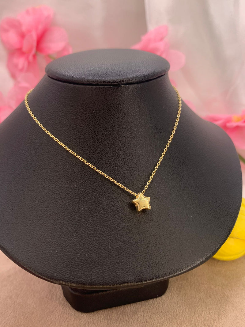 Collana stellina passante