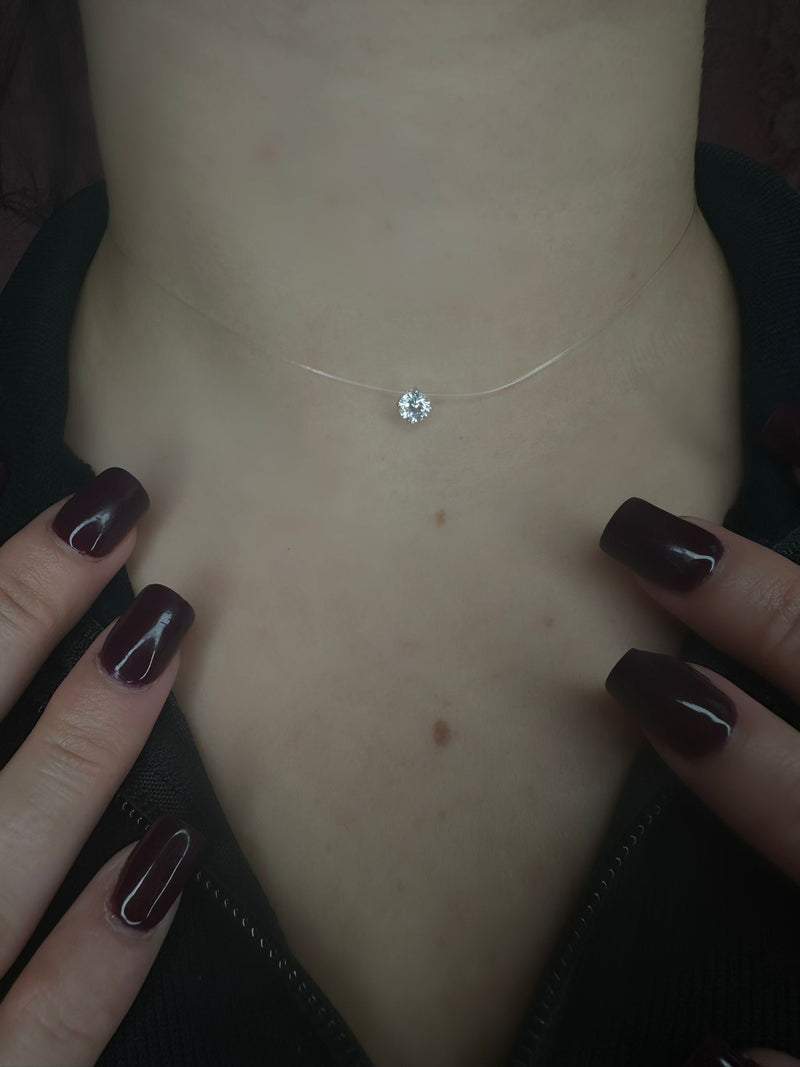 Collana punto luce invisible
