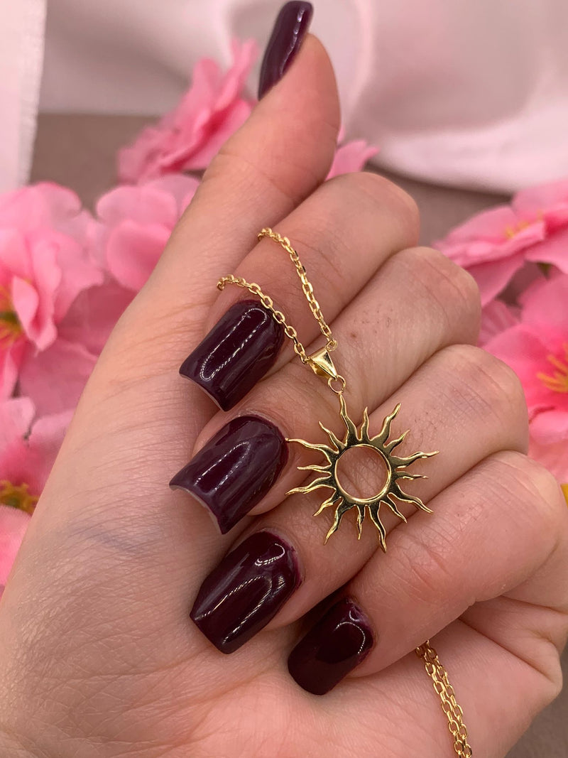Collana gold sun