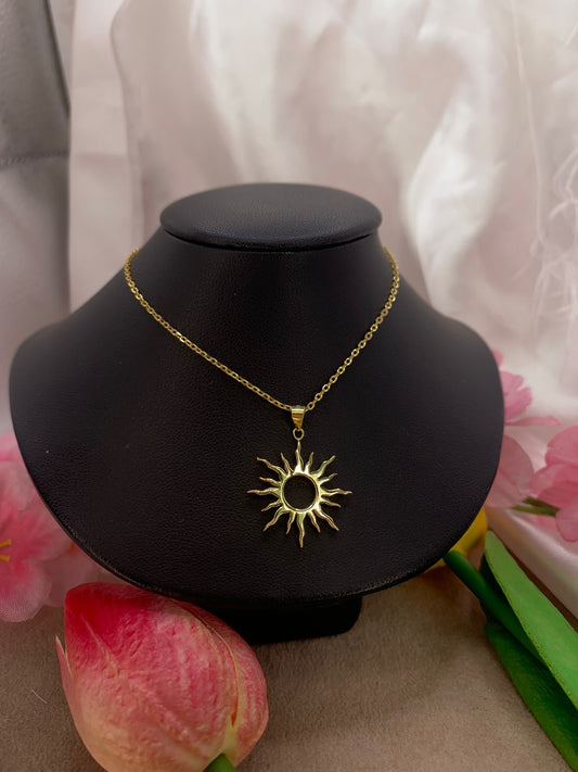 Collana gold sun
