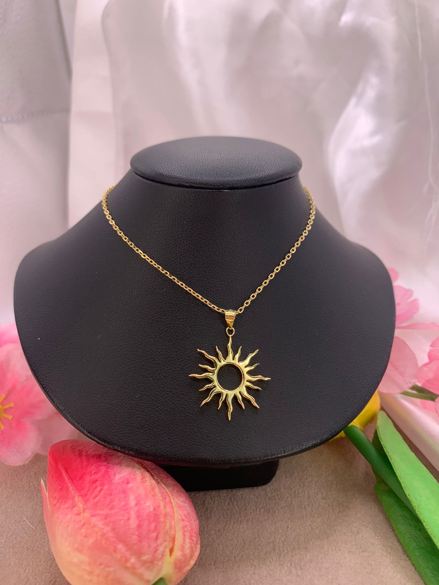 Collana gold sun