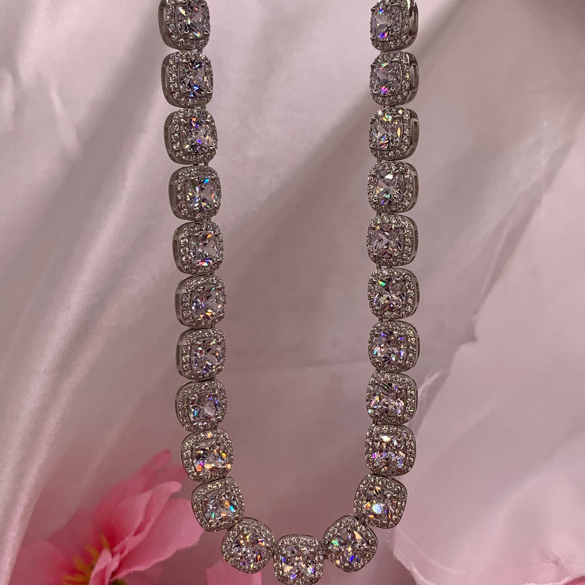 Collana tennis luxury