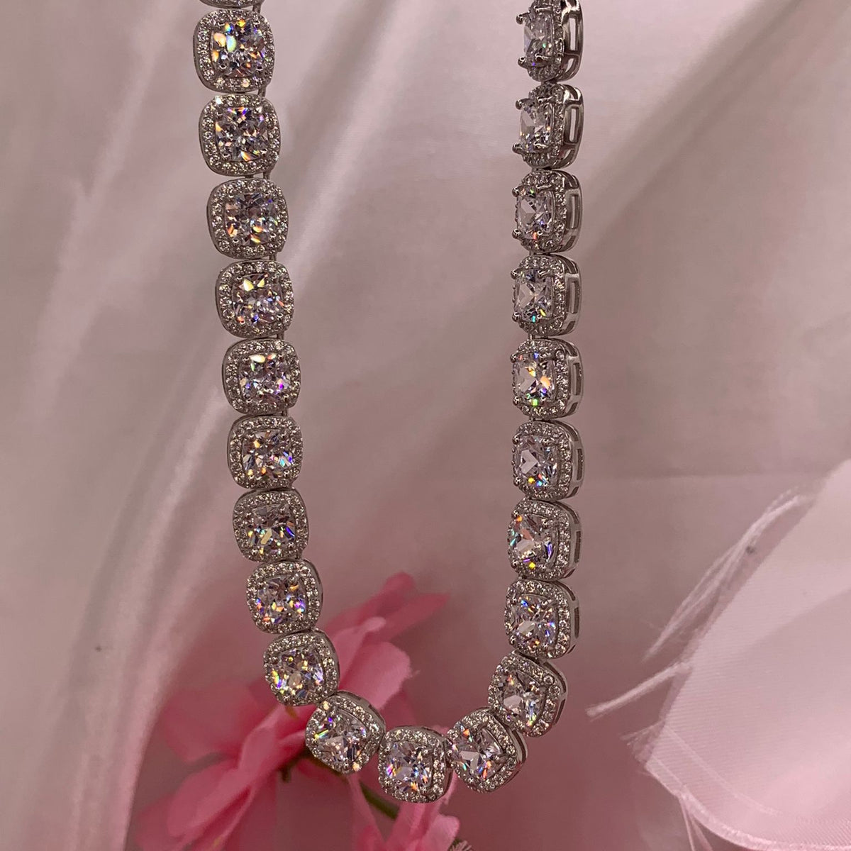 Collana tennis luxury