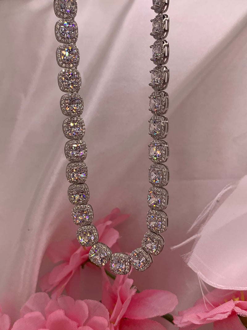 Collana tennis luxury