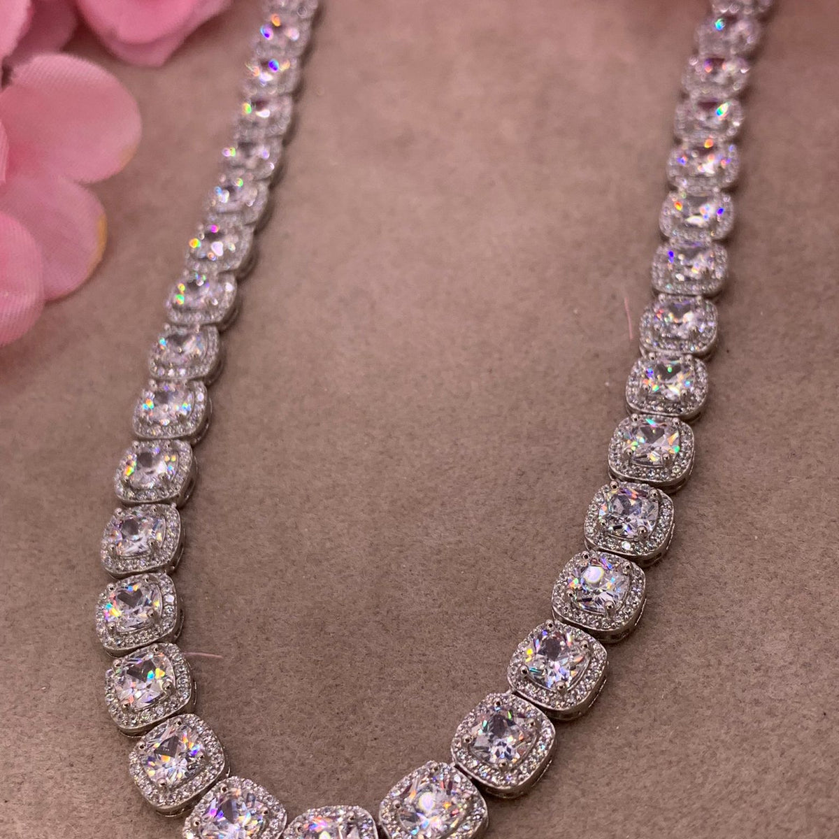 Collana tennis luxury