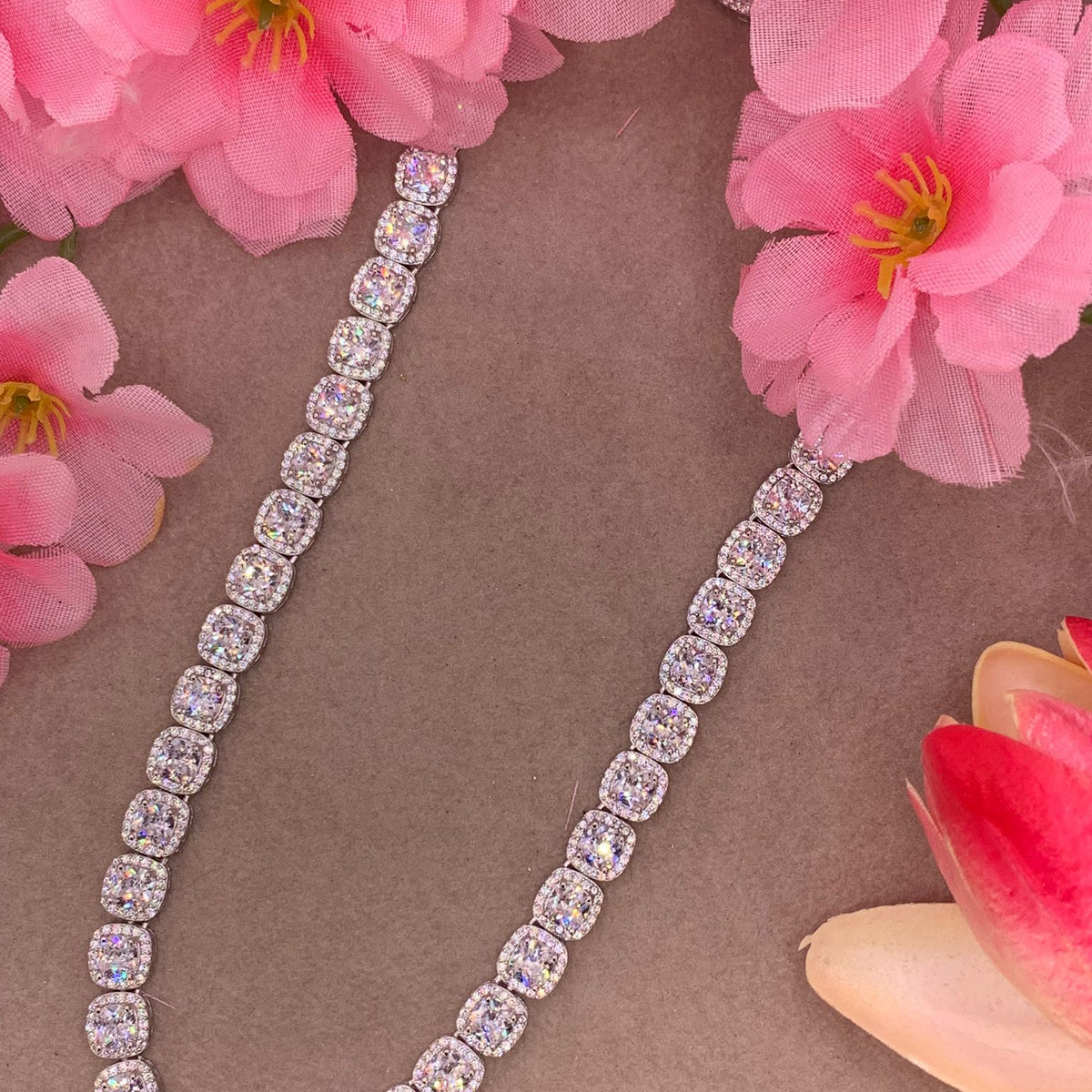 Collana tennis luxury