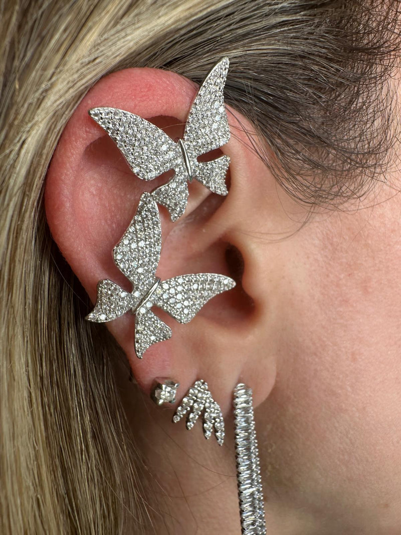 Ear cuff butterfly