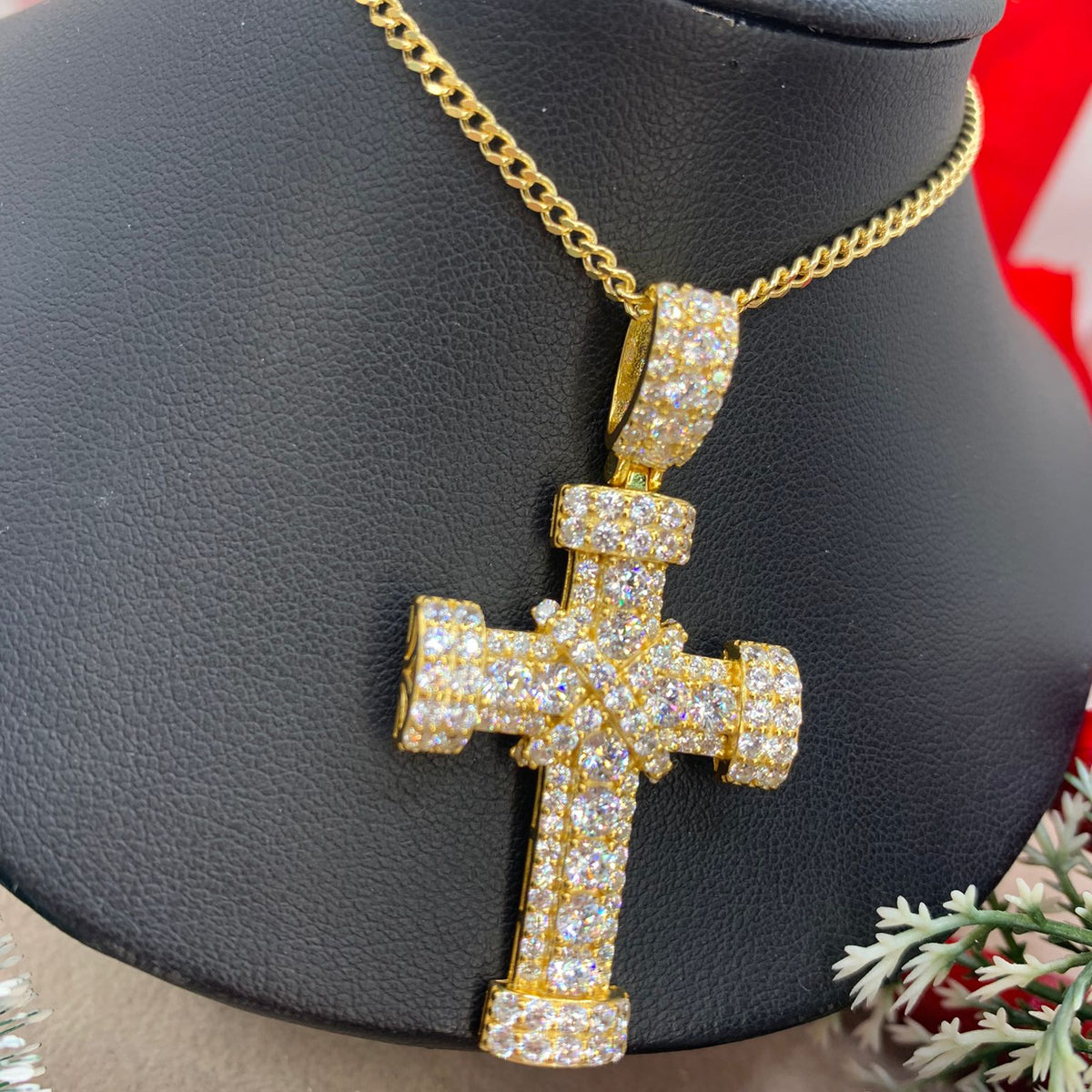 Collana croce repper