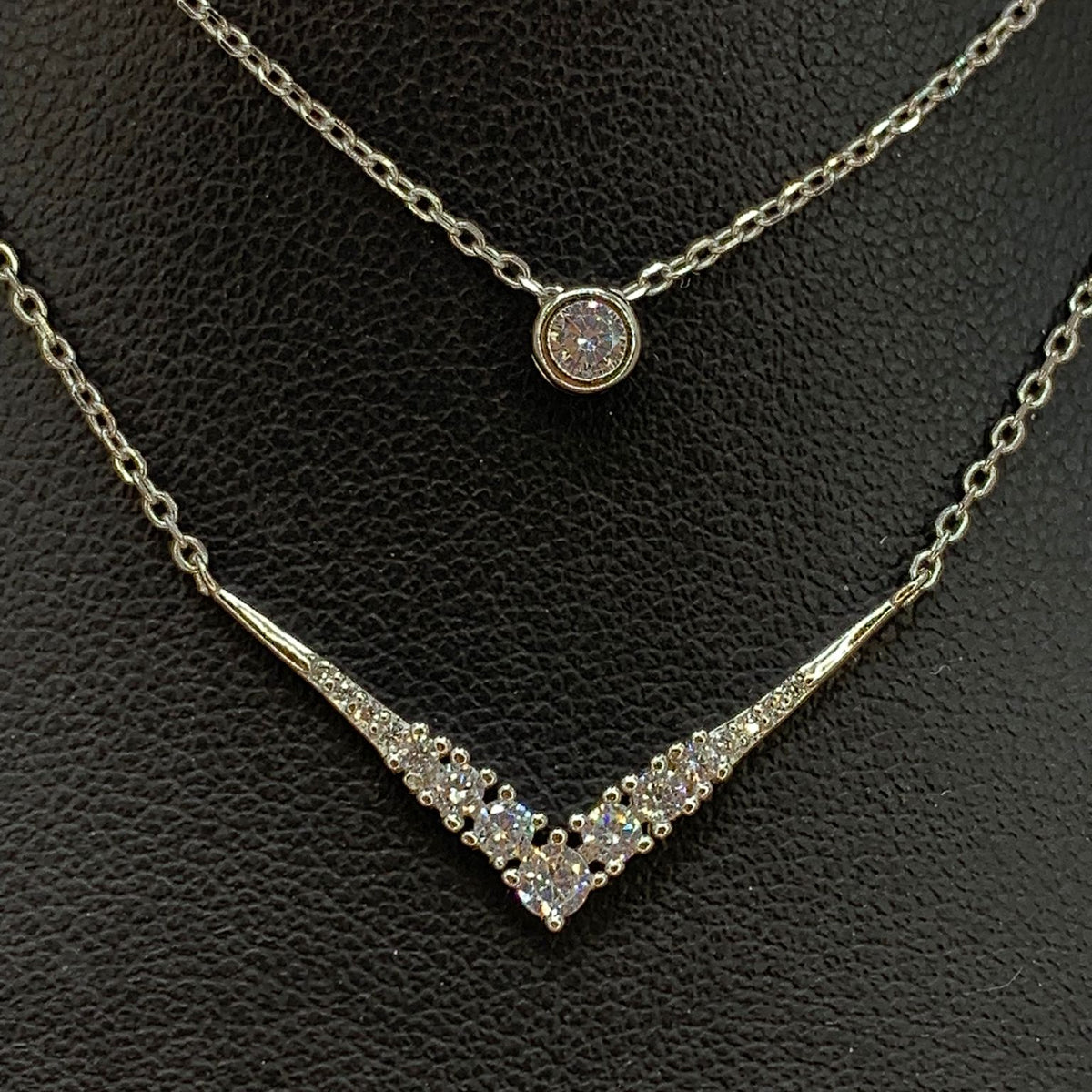 Collana eleganza doppio filo