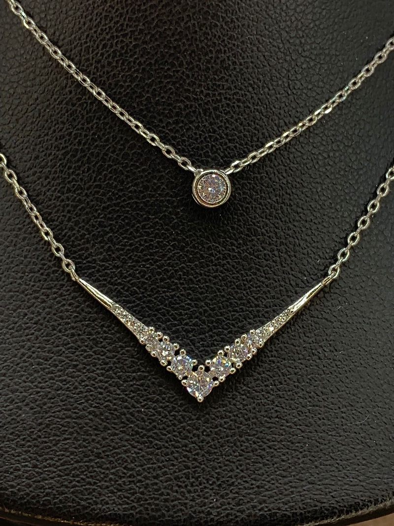 Collana eleganza doppio filo