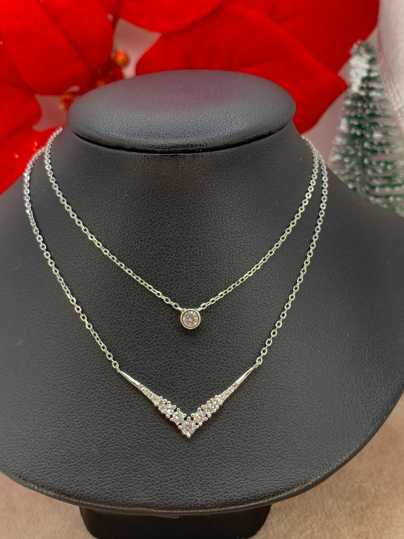 Collana eleganza doppio filo