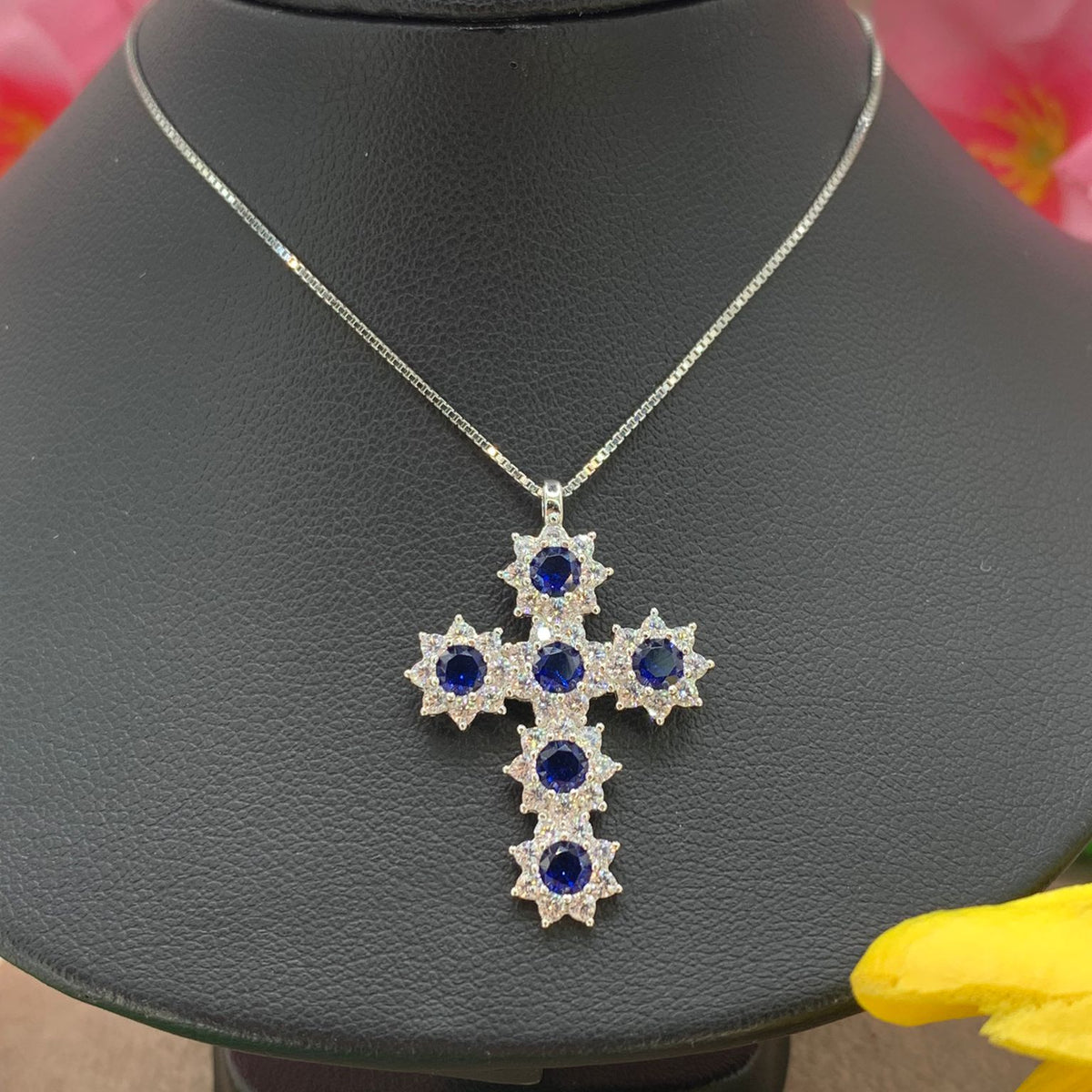 Collana croce delya