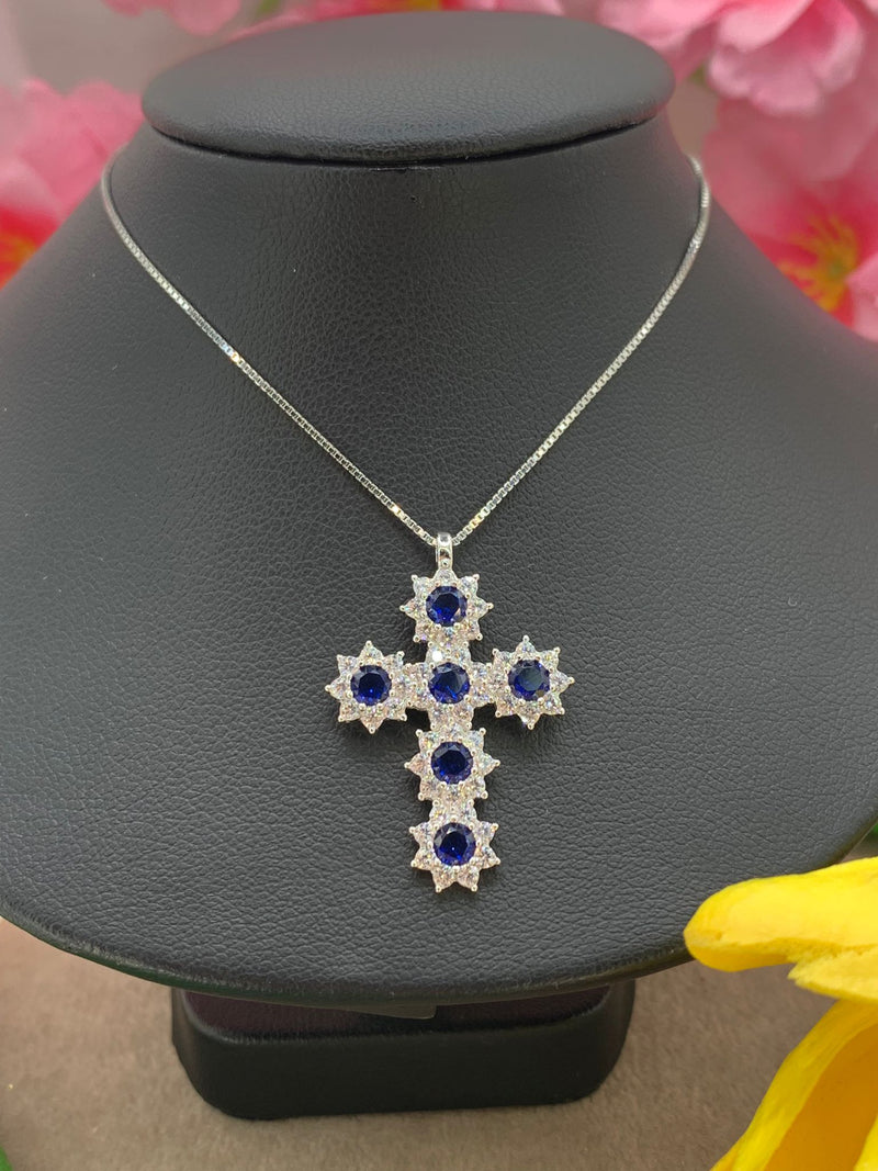 Collana croce delya