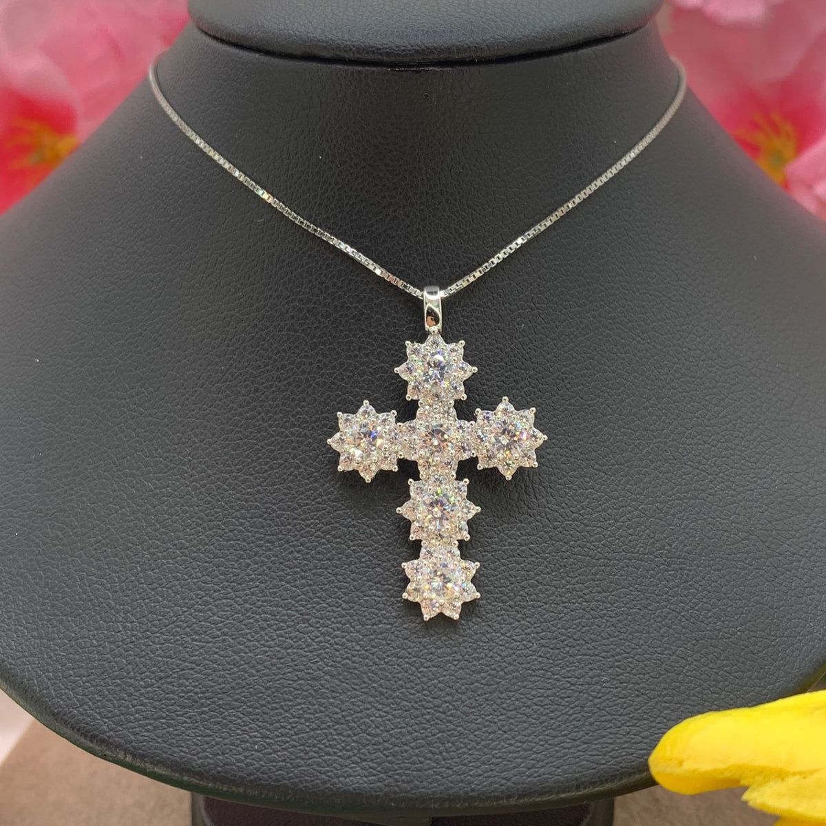 Collana croce delya