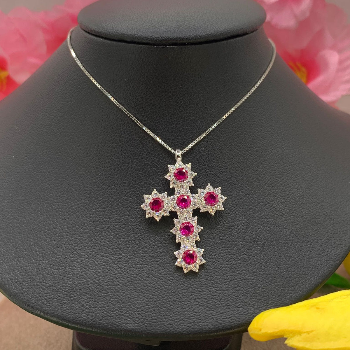Collana croce delya