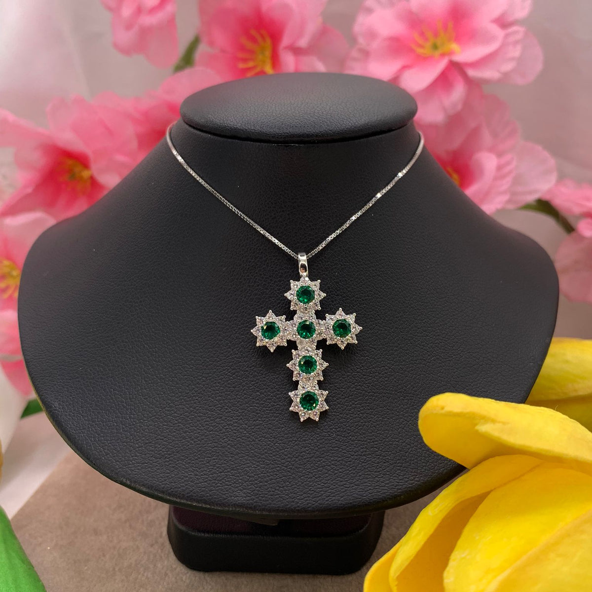 Collana croce delya